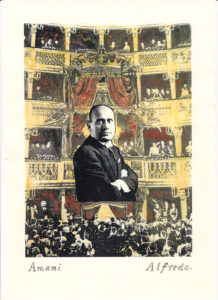 amami alfredo_La canzone Napolitana, 2017, di Roberto De Simone, edizione Einaudi, Torino, editing grafico, stampa digitale su cartoncino, con interventi di ritocco pittorico, cm 30x40