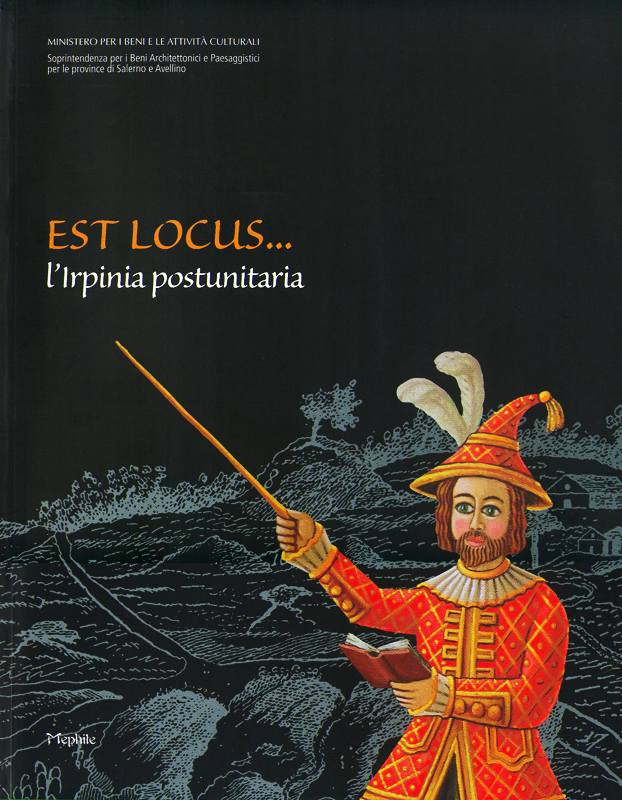 Locandina per Allestimento Scenografico ed Espositivo per la Mostra: Est Locus…