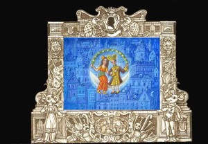 Bozzetto di scena sesto quadro Chi rapì la topina Costanza anno 2010 Commedia mucisale giocosa di Roberta Vacca, liberamente tratta da "Il ratto del serraio" di Wolfgang Amadeus Mozart Regia: Cesare Scarton Costumi di: Tiziana Cannavacciuolo Accademia nazionale di Santa Cecilia Auditorium parco della musica di Roma