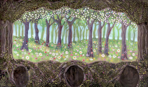 Bozzetto di scena La primavera