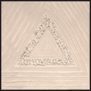 Mandale del Fuoco anno 2014 Legno, filler calcareo e pietrisco cm 100x100