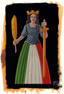 Bozza Allegoria dell'italia 2011