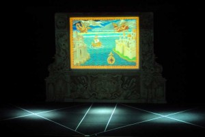 Foto di scena Chi rapì la topina Costanza anno 2010 Commedia mucisale giocosa di Roberta Vacca, liberamente tratta da "Il ratto del serraio" di Wolfgang Amadeus Mozart Regia: Cesare Scarton Costumi di: Tiziana Cannavacciuolo Accademia nazionale di Santa Cecilia Auditorium parco della musica di Roma