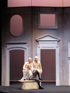 Foto di scena Cosi fan tutte anno 2010 Dramma giocoso in due atti di Wolfgang Amadeus Mozart su libretto di Lorenzo Da Ponte Regia: Cesare Scarton Costumi di: Zaira De Vincentiis Accademia nazionale di Santa Cecilia Auditorium parco della musica di Roma