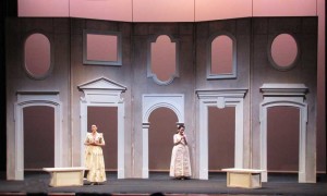 Foto di scena Cosi fan tutte anno 2010 Dramma giocoso in due atti di Wolfgang Amadeus Mozart su libretto di Lorenzo Da Ponte Regia: Cesare Scarton Costumi di: Zaira De Vincentiis Accademia nazionale di Santa Cecilia Auditorium parco della musica di Roma