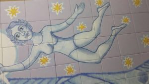 particolari della decorazione in ceramica 2